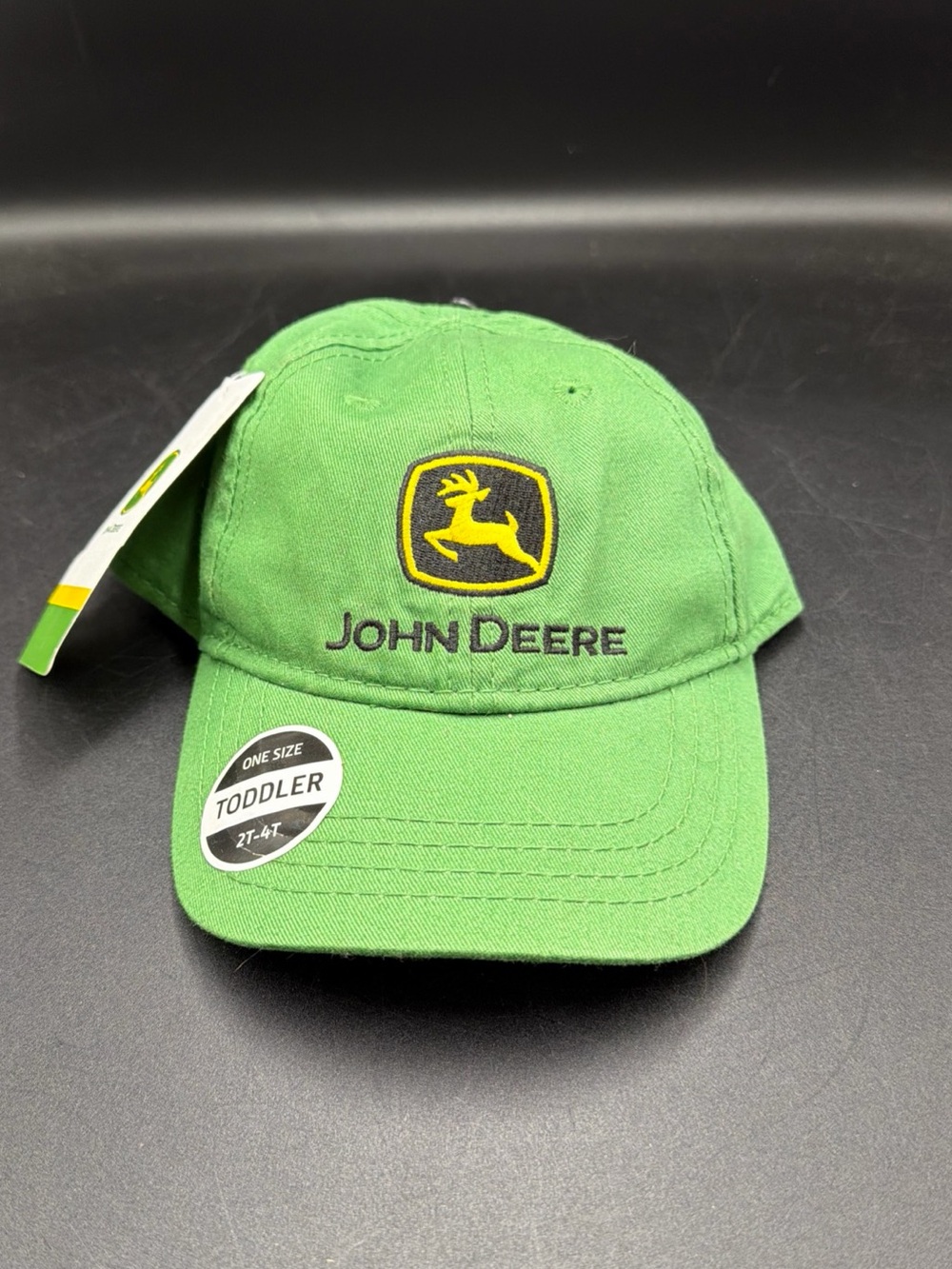 NWT John Deere Hat Cap Green 2T - 4T Youth Toddler EUC